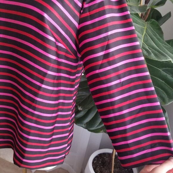 NWT RSVP by Talbots Striped Ruffle Top Blouse - Picture 5 of 12